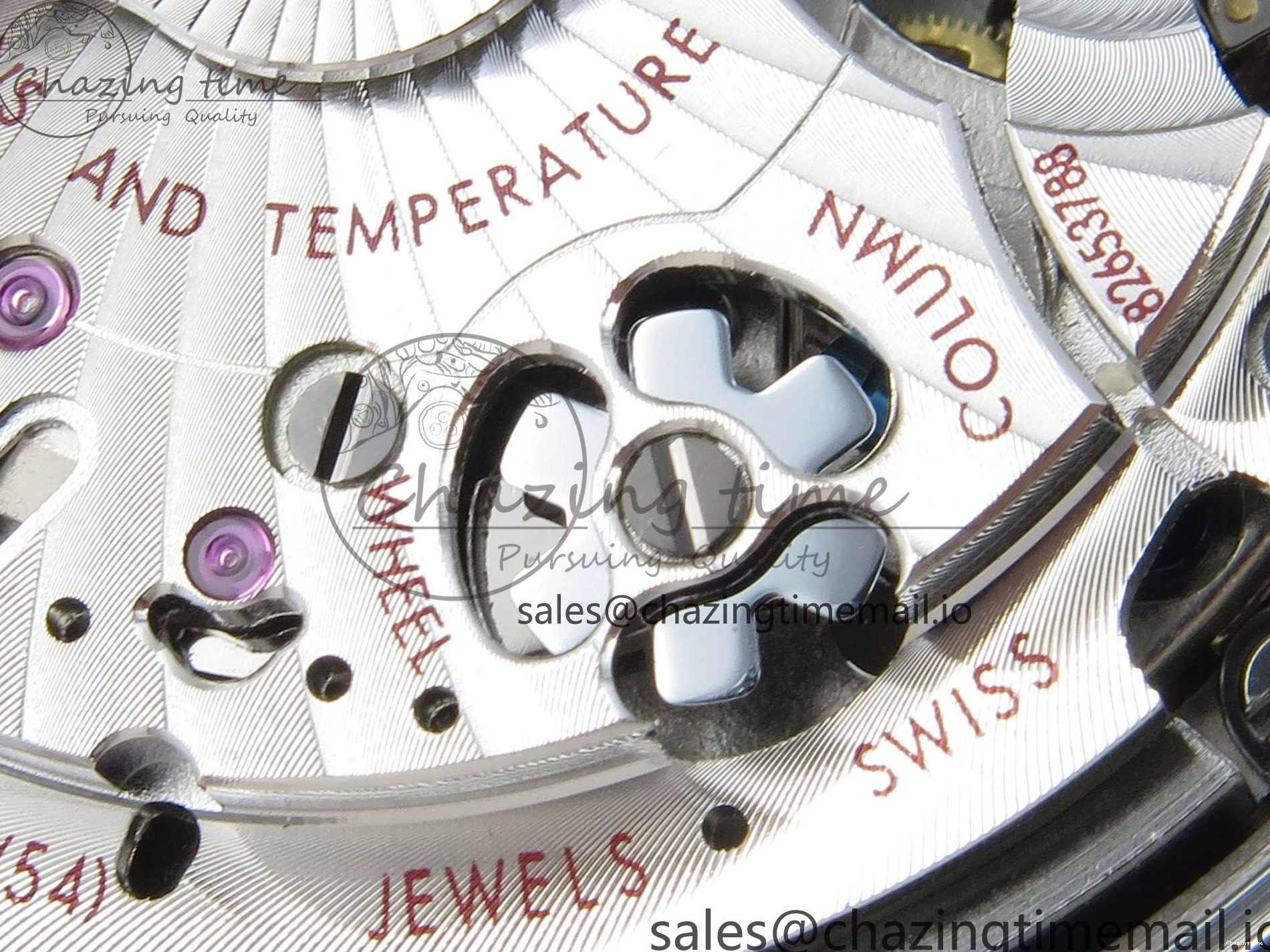 0328 Planet Ocean 600M Chrono SS VRF 1:1 Best Edition Black Bezel Blue Dial on RG SS Bracelet A Affordable 7648